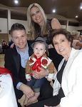 Corey, Toni, and Ryman Frizzell, at the R.O.P.E. banquet on October 6, 2016